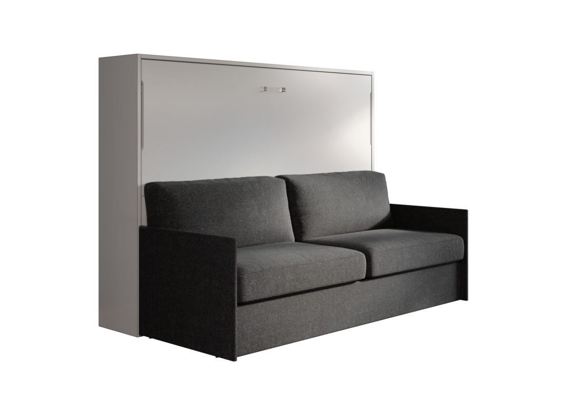 Soffio Sofa 140 - Letto a scomparsa orizzontale due piazze ...